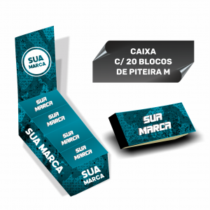 3 CAIXAS PITEIRA DE PAPEL | 60 UNIDADES  Piteira de Papel | 3,5 x 6 cm | Bloco c/ 50 piteiras | Papel Vergê 120gr    