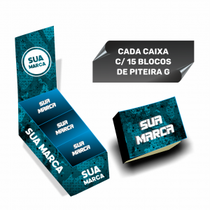 8 CAIXAS DE PITEIRA DE PAPEL | 120 PITEIRAS  Piteira de Papel | 4,5 x 6 cm | Bloco c/ 50 piteiras | Papel Vergê 120gr    