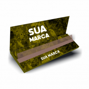 SEDA KING SIZE BROWN AVULSA  Seda Avulsa King Size Brown | Ultra Fina | Goma Arábica | Livreto c/ 33 folhas | Papel Europeu 13g/m²    