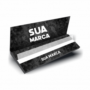 SEDA KING SIZE WHITE AVULSA  Seda Avulsa King Size White | Ultra Fina | Goma Arábica | Livreto c/ 33 folhas | Papel Europeu 13g/m²    